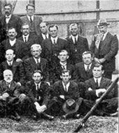 Detail from Photograph of Delegates to the 1922 Labor Congress