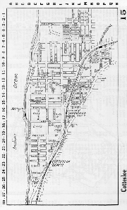 Map of Cottesloe, c 1924. Perth Metropolitan Streets and Roads with Index. The Imperial Map Directory
