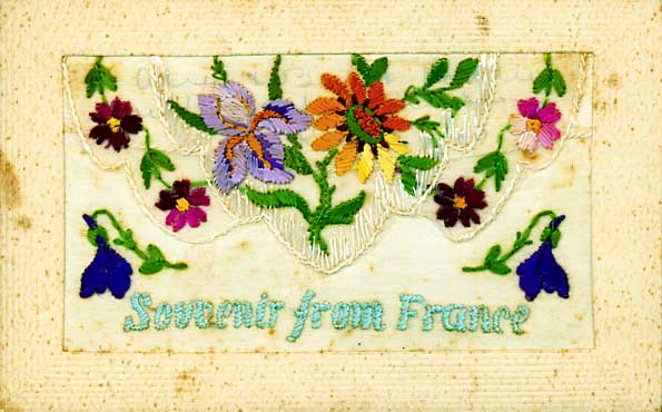 Postcard sent from France by Duncan McCallum, 1917