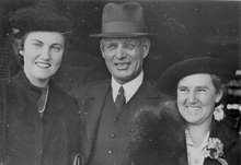 John and Elsie Curtin and their daughter