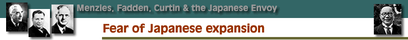 Fear of Japanese Expansion