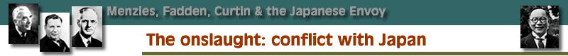 The onslaught: conflict with Japan