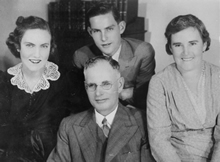 The Curtin Family, 1938. JCPML00376/18. 