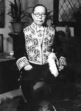 Tatsuo Kawai in diplomat’s uniform, Japan, ca. 1940. JCPML01224/51. 