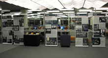 The travelling exhibition at Robertson Library, Curtin University of Technology