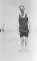 John Curtin at the beach