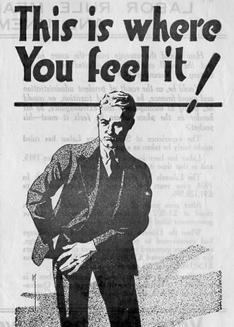 United Australia Party advertisement for the 1925 federal election.