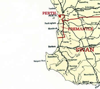 Map 3B: The federal electorate of Fremantle from 1913-1921.