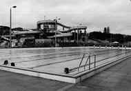 Aquatic Centre and Aqua Thrillway, Shuffrey St, Fremantle, c 1981. 