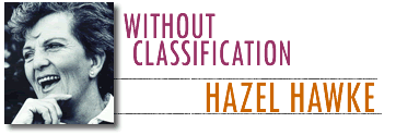 Without Classification: Hazel Hawke