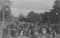 Curtin's funeral at Karrakatta Cemetary on July 8, 1945