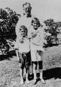 John Curtin with his children c.1930. JCPML00004/16. 