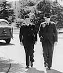 John Curtin and Ben Chifley, c. 1941. JCPML00004/25.