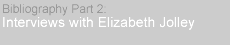 Download Part 2 of the Elizabeth Jolley Bibliography