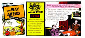 '1946 repeats itself' comic strip