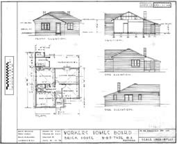 House plans from Workers Homes Board