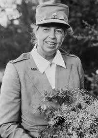Eleanor Roosevelt in Australia, September 1943