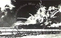 Japanese air raid on Pearl Harbor, Hawaii, 7 December 1941