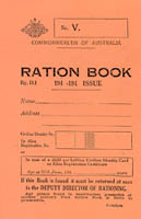 Ration books containing coupons for food and clothing were issued to all Australians