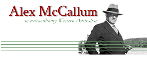 Alex McCallum: An extraordinary Western Australian