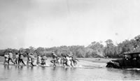 Crossing the Negri River, WA, 1926