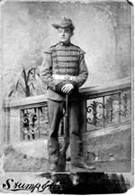 Alex McCallum in the South Australian Militia, c 1895-99