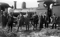 McCallum at the opening of the Merredin-Narembeen railway, July 1924