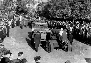 John Curtin's funeral, Karakatta, 1945