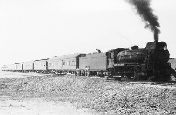 Toop train on the Nullabor