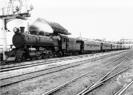 The express train from Perth to Kalgoorlie - 'The Westland'  (Australian Railway Historical Society)