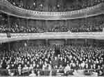 The huge crowds at the Sunday night lectures of the Socialist Party, where John Curtin developed  his oratorical skills