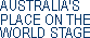 Australia's place on the world stage