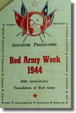 Australian Communist Party 'Red Army Week 1944' souvenir program