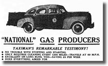 Advertisement for "National" Gas Producers, 1941