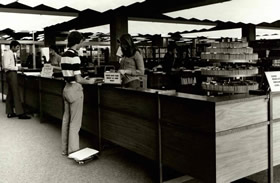 The loans desk, 1970s