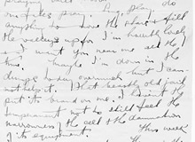 Excerpt of Letter from John Curtin to Elsie Needham, 27 December 1916. JCPML00402/18