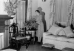 Mrs Curtin at the Lodge, 1941