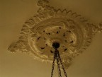 Ceiling rose in main bedroom