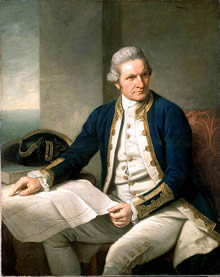 Portrait of Captain James Cook