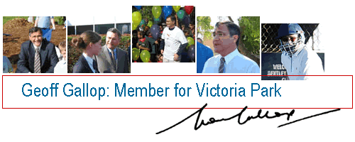 Geoff Gallop: Member for Victoria Park