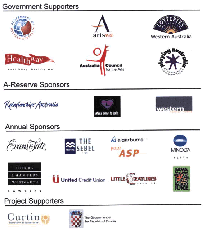 Logos of sponsors for PTC