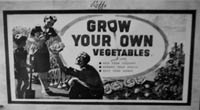 Wartime government publicity urging support for the war effort