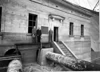 Alex McCallum at Canning Dam, 1933