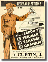 'How to vote' flyer for Labor in WA, federal elections 1940